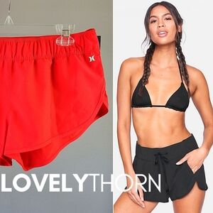 HURLEY // phantom red beachrider shorts